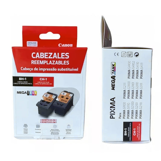 Cabezales Canon BH-1 y CH-1 para canon pixma G2110