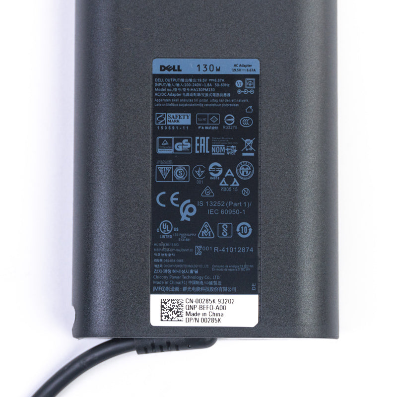 Cargador Dell 130W Punta Pequeña (Modelo HA130PM130)