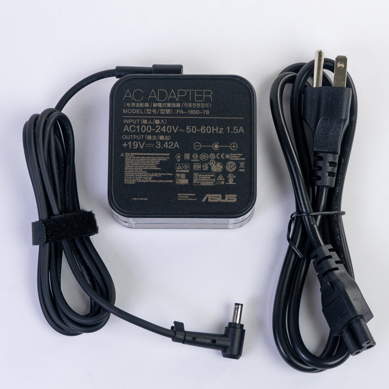 Adaptador de Corriente ASUS 65W Punta Fina con Pin (4.0 mm x 1.35 mm)