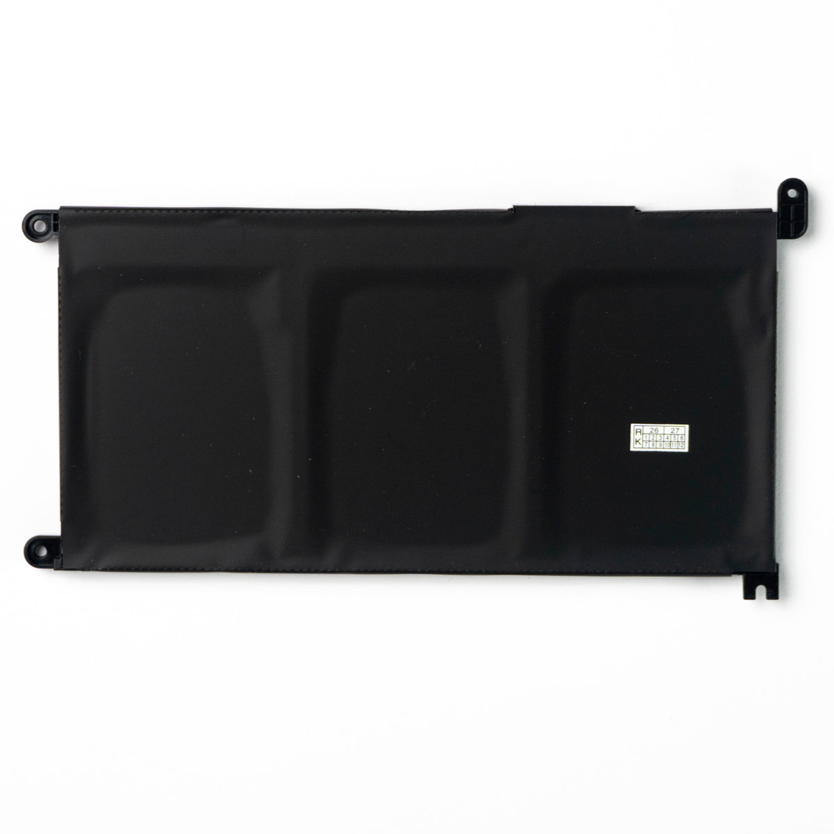 Parte posterior de bateria 