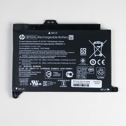 Bateria HP BP02XL para Pavilion 15 AU
