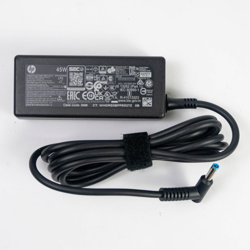Etiqueta de cargador HP 