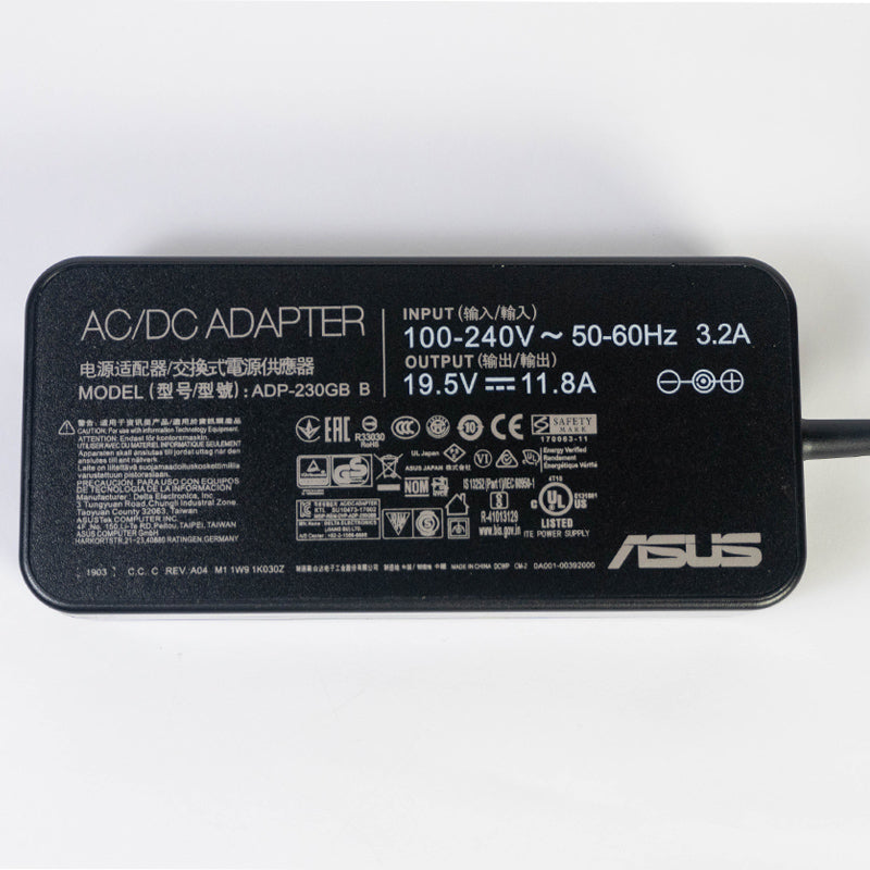 Cargador Asus 230w punta 6 mm