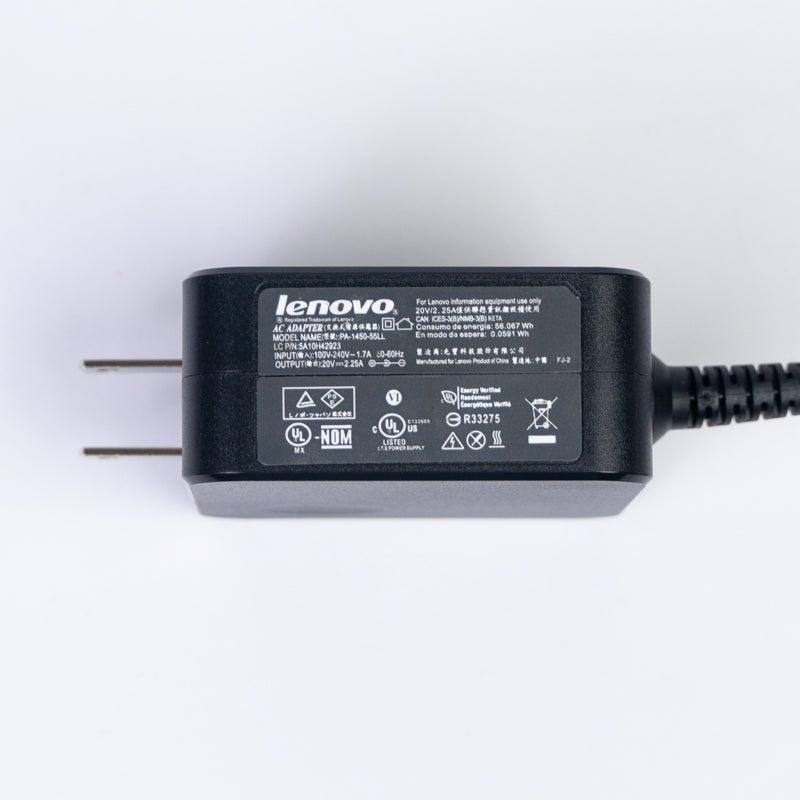Cargador Lenovo 45w punta pequeña