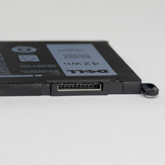 Detalle de conector de bateria Dell WDXOR