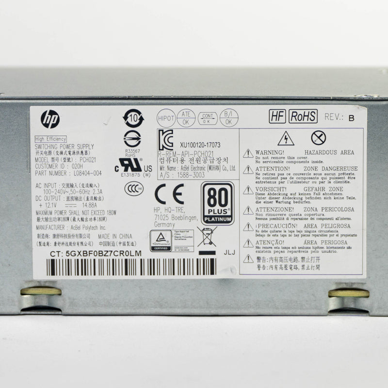 Fuente HP PCH021 para ProDesk 600 G4