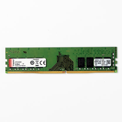 Memoria RAM Kingston de 8GB DDR4 2400MHz modelo KCP424NS8/8 para PC - Soluciones 2D
