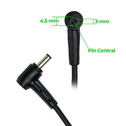 Cargador ASUS 45W ADP-45BW B Punta 4.5mm con Pin Central