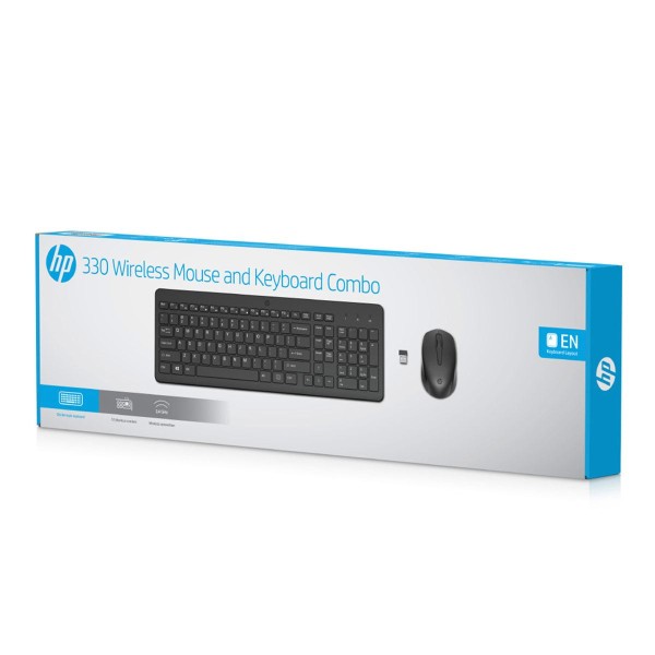 Teclado y Mouse HP 330 inalambricos