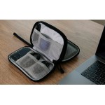 Estuche Organizador de Viaje para Accesorios Tecnológicos con Doble Compartimento