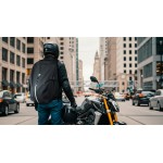 Mochila para casco de motocicleta