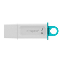 memoria USB Kingston 64 gb blanca