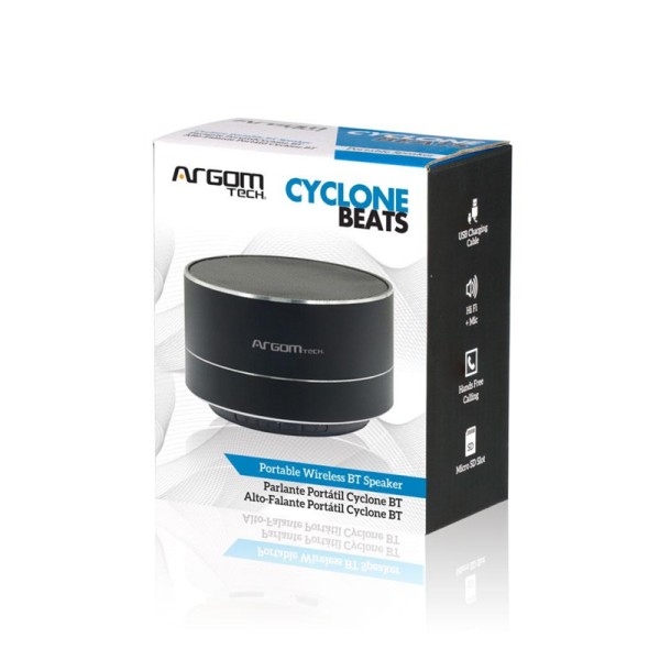 Bocina Cyclone Argom ARG-SP-2803BK