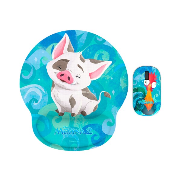  Disney Moana2  Mouse y Mouse Pad  XTMDKT4MO