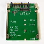 Adaptador de SSD SATA M.2 a SATA de 2.5"