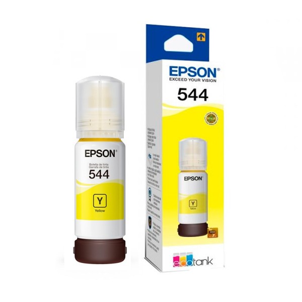Botella  de Tinta Epson T544 Amarillo