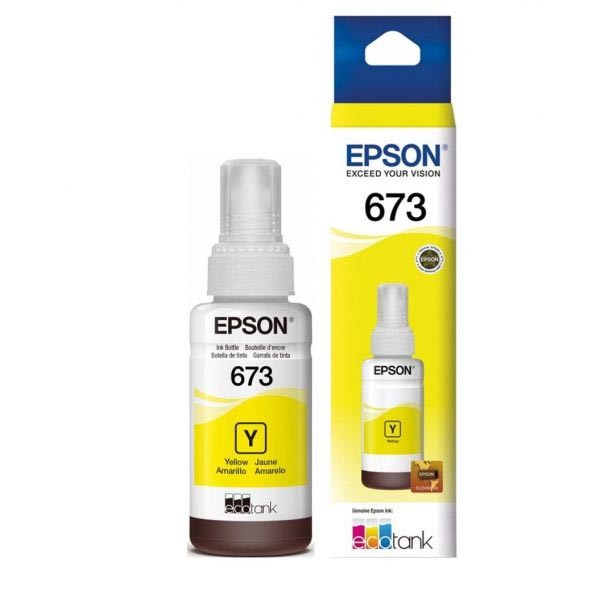 Botella de Tinta Amarillo  Epson 673