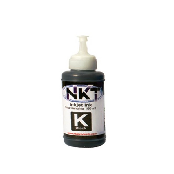 Refill  NKT para epson serie L 100ml negro 